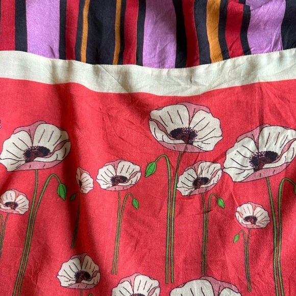 Free People short Kimono Coverup multicolor one size - Picture 9 of 12